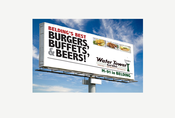 Grand Rapids outdoor billboards. Ray Bauer.